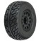 1/10 Street Fighter Fr/Rr 2.2/3.0 SC Mounted 12mm Black Raid (2)