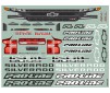 1/5 Pre-Cut 2019 Chevy Silverado Z71 Trail Boss Clear Body: X-MAXX