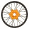 1/4 Pro-Spec Aluminum V2 Bead Front Wheel Black/Gold (1): Promoto-SM