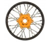 1/4 Pro-Spec Aluminum V2 Bead Front Wheel Black/Gold (1): Promoto-SM