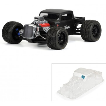 1/8 Rat Rod Clear Body: Monster Truck
