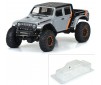 1/10 2020 Jeep Gladiator Clear Body 12.3 (313mm) Wheelbase Crwlrs
