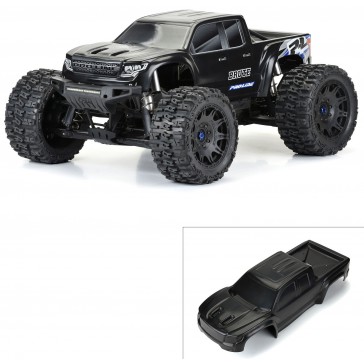 1/5 Pre-Cut Brute Bash Armor Black Body: X-MAXX