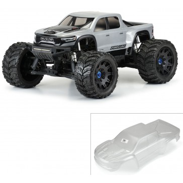 1/5 Pre-Cut 2021 Ram 1500 Clear Body: X-MAXX
