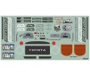 1/10 1979 Toyota Land Cruiser FJ40 Clear Body/Cage 12.3 WB Crawlers