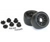 1/10 Prime F/R 2.8 Street MT Tires Mounted 12mm/14mm Black Raid (2)