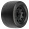 1/10 Prime F/R 2.8 Street MT Tires Mounted 12mm/14mm Black Raid (2)