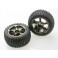 Tires & wheels, assembled (Tracer 2.2 black chrome wheels, A