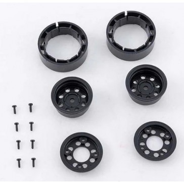 FCX24Pro K5 - WHEEL  (PAINTED BLACK)