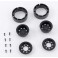 FCX24Pro K5 - WHEEL  (PAINTED BLACK)