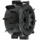 1/10 Sand Paw LP F/R 2.8 MT Tires Mounted 12mm/14mm Black Raid (2)