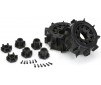 1/10 Sand Paw LP F/R 2.8 MT Tires Mounted 12mm/14mm Black Raid (2)