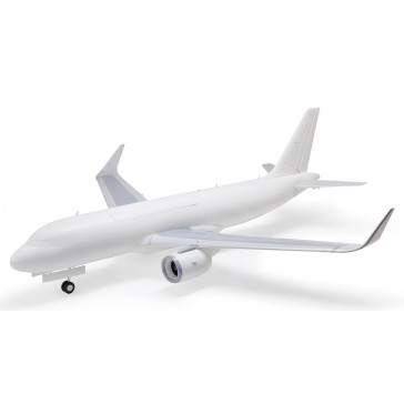 Airbus A320neo Twin 64mm EDF BNF Basic with AS3X+ - Base White