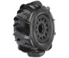 1/10 Dumont Front/Rear 2.2/3.0 SC Mounted 12mm Black Raid (2)