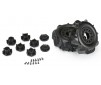 1/10 Dumont Front/Rear 2.2/3.0 SC Mounted 12mm Black Raid (2)