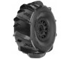 1/7 Dumont Sand/Snow F/R Tires MTD 17mm Black Raid (2): Mojave/UDR
