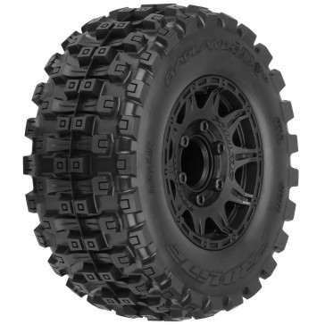 1/10 Badlands MX28 BELTED F/R 2.8 MT Tires MTD 12mm/14mm Raid (2)