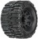1/8 Trencher HP BELTED F/R 3.8 MT Tires Mounted 17mm Black Raid (2)