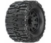 1/8 Trencher HP BELTED F/R 3.8 MT Tires Mounted 17mm Black Raid (2)