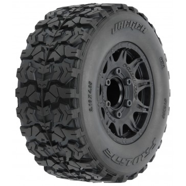1/10 Jaeger HP BELTED F/R 2.8 MT Tires MTD 12mm/14mm Black Raid (2)