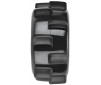 1/8 Sand Paw HP BELTED F/R 3.8 MT Tires Mounted 17mm Black Raid (2)