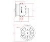 80mm Ducted fan(12-blade) V2 w/o motor