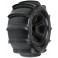 1/16 Sling Shot Fr/Rr 2.2 Sand Tires Mounted 12mm Blk Desperado (2)