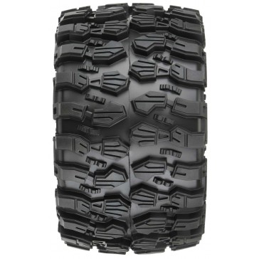 1/10 Hyrax F/R 2.8 MT Tires Mounted 12mm/14mm Black Raid (2)