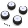 Blockade Tire Pro-Line OE Wheel White Mounted: Micro-T