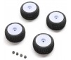 Blockade Tire Pro-Line OE Wheel White Mounted: Micro-T