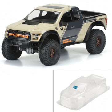 1/10 2017 Ford F-150 Raptor Clear Body 12.3 (313mm) WB Crwlrs