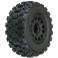 1/10 Badlands MX M2 Fr/Rr 2.2/3.0 SC Mounted 12mm Blk Raid (2)