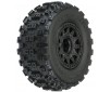 1/10 Badlands MX M2 Fr/Rr 2.2/3.0 SC Mounted 12mm Blk Raid (2)