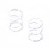Front Spring Silver 0.55N/mm (pr) - Eclipse 6