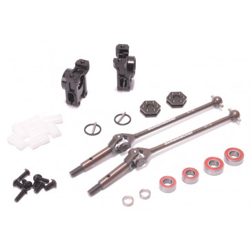 Optional Alloy Rear Hub / UJ Assembly (-2mm) - L1R