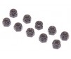 SPEED PACK - M4 Alloy Nyloc Nuts - Black - pk10