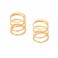 Front Spring Yellow 1.66N/mm (pr) - Eclipse 6