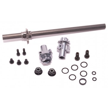 Spool Axle & Clamp Set (Hex Wheel) - Atom 3