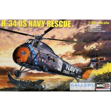 H 34 US Navy Rescue  1/48