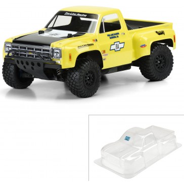 1/10 1978 Chevy C-10 Race Truck Clear Body: Short Course