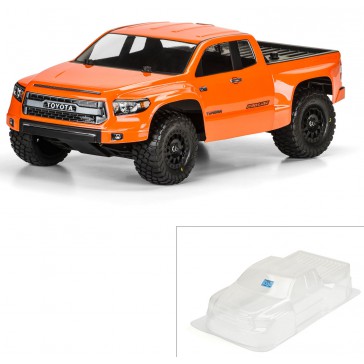 1/10 Toyota Tundra TRD Pro True Scale Clear Body: Short Course