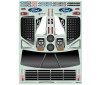 1/10 Pre-Cut 1967 Ford F-100 Race Truck Clear Body: Short Course