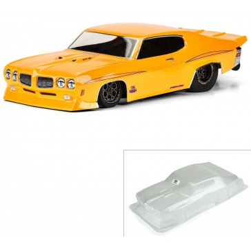 1/10 1970 Pontiac GTO Judge Clear Body: Drag Car