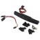 1/5 Double Row 6 Super-Bright LED Light Bar 6V-12V Curved: X-MAXX