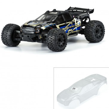 1/10 Pre-Cut 2017 Ford F-150 Raptor Clear Body: Rustler 4x4