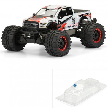 1/10 2017 Ford F-150 Raptor Clear Body: Stampede