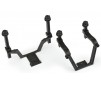 1/8 Extended Front/Rear Body Mounts: MAXX