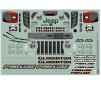 1/10 Jeep Gladiator Rubicon Clear Body: GRANITE