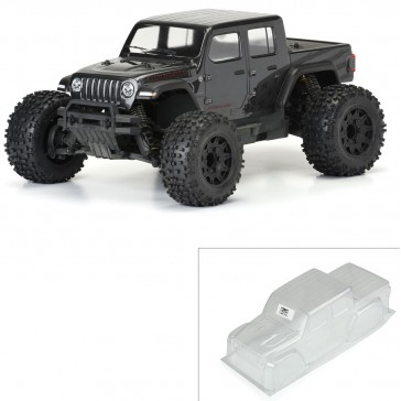 1/10 Jeep Gladiator Rubicon Clear Body: GRANITE