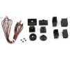 1/10 Universal LED Headlight & Tail Light Kit for Crawler Bodies